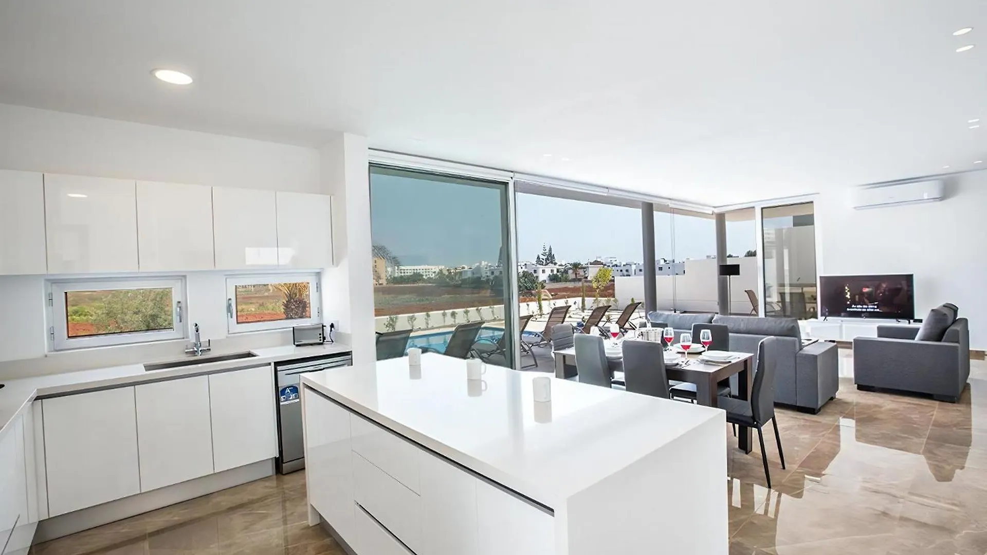 Villa Manta Platina - Brand New Luxury 3 Bedroom Protaras Villa With Private Pool